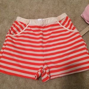 High waisted shorts